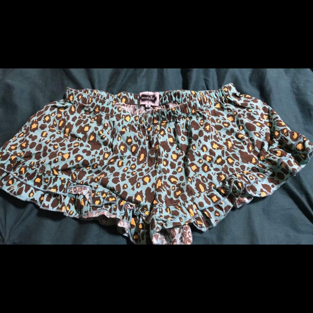 Mud Pie Sleep Shorts -never worn